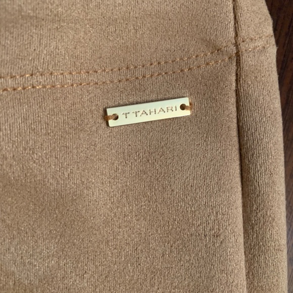 Tahari faux suede pants - Picture 2 of 4